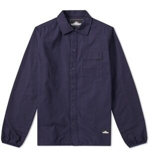 Penfield‎ Men's Navy Blue Cotton Shirt Snap Button Size Medium Hiking Outdoor